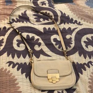 Authentic Michael kors cream purse